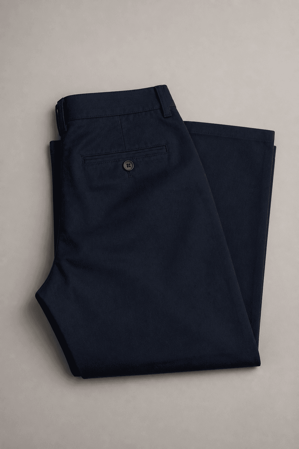 Navy Chino Trousers