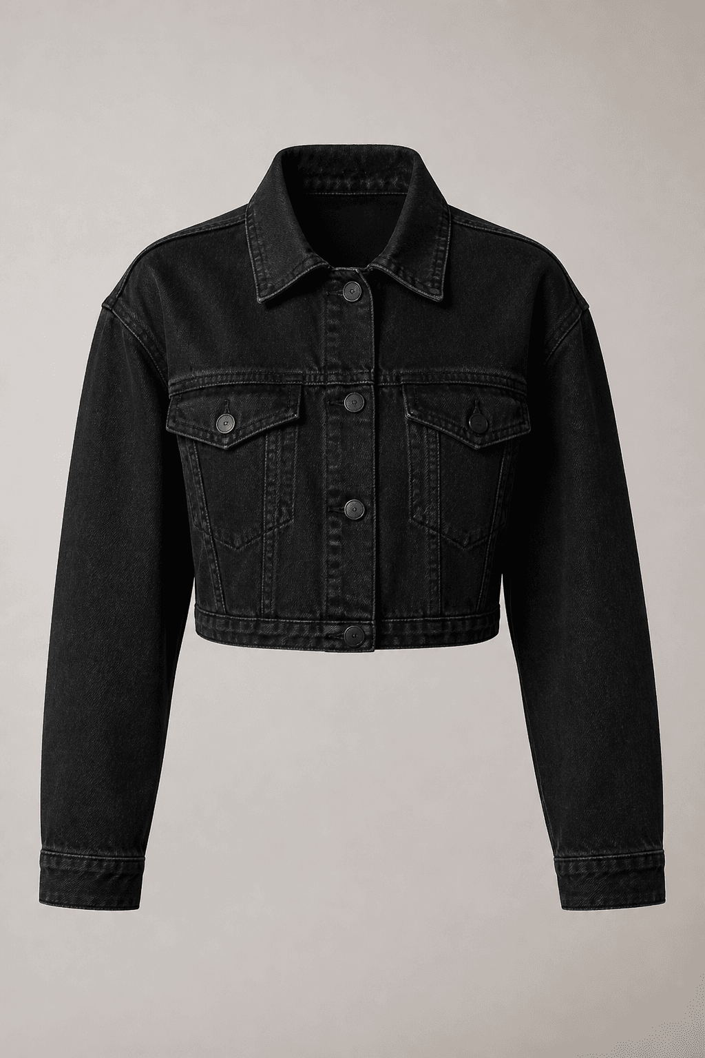 Crop Denim Jacket